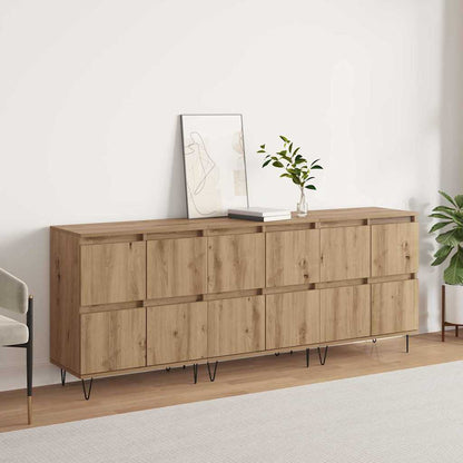 Sideboards 3 pcs rovere artigianale 180 x 35 x 70 cm - homemem39