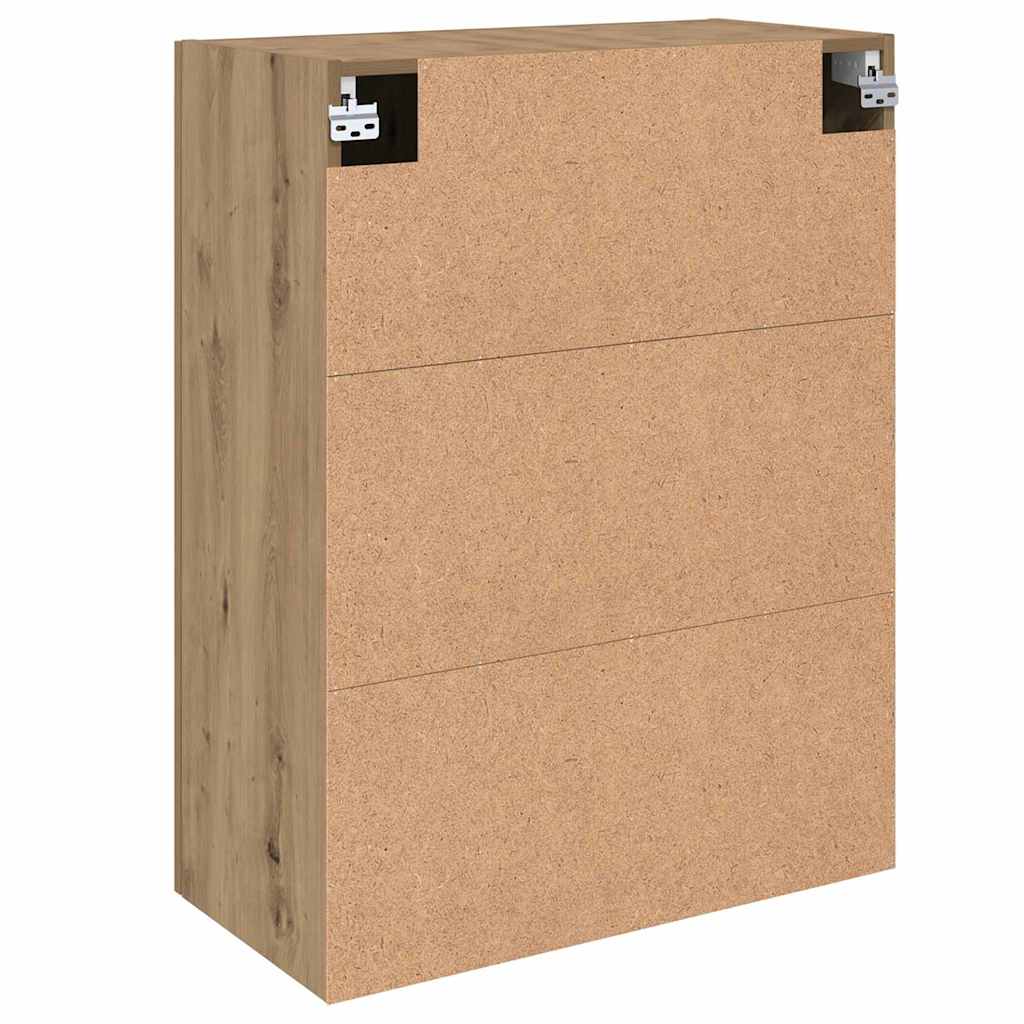 Armadi da Muro 2 pcs rovere artigianale 69.5 x 34 x 90 cm