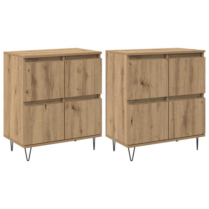 Sideboards 2 pcs rovere artigianale 120 x 35 x 70 cm - homemem39