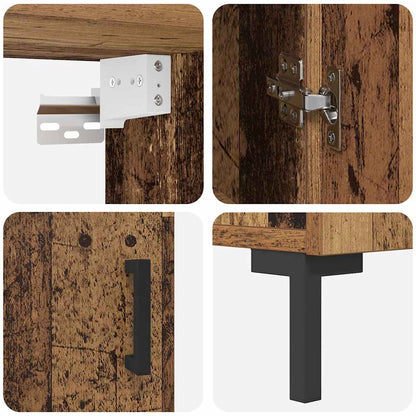 Credenza Legno vecchio 69,5 x 34 x 180 cm Legno multistrato - homemem39