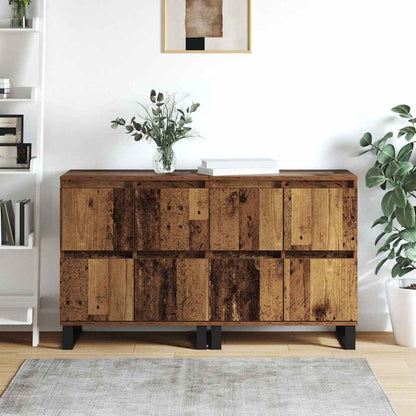 Sideboards 2 pcs Legno vecchio 120 x 35 x 70 cm - homemem39
