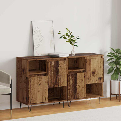 Sideboards 2 pcs Legno vecchio 120 x 35 x 70 cm - homemem39