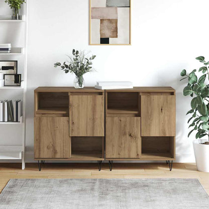 Sideboards 2 pcs rovere artigianale 120 x 35 x 70 cm - homemem39