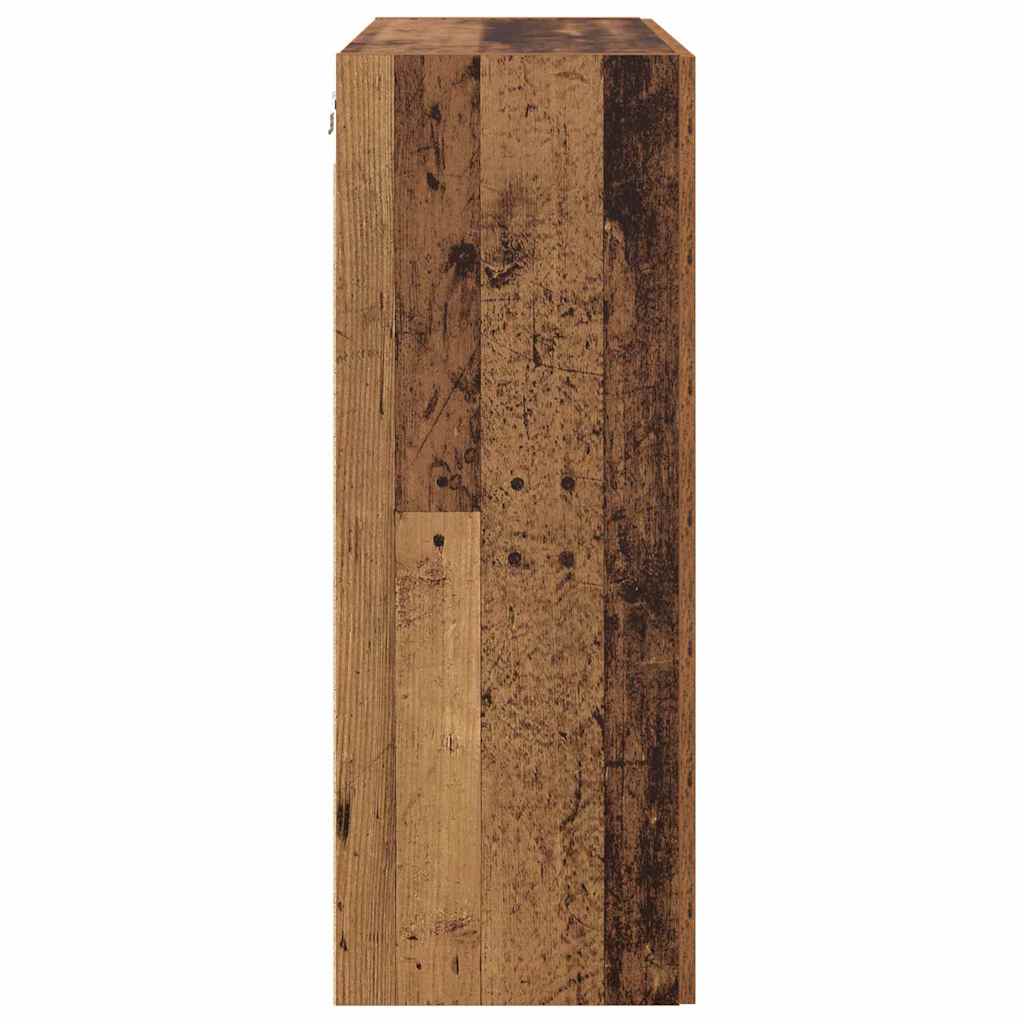 Armadi da Muro 2 pcs Legno vecchio 69.5 x 34 x 90 cm - homemem39