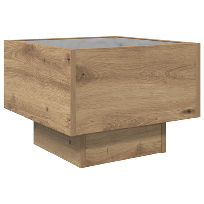 Tavolino da salotto Rovere artigianale 40 x 40 x 30 cm | homemem39