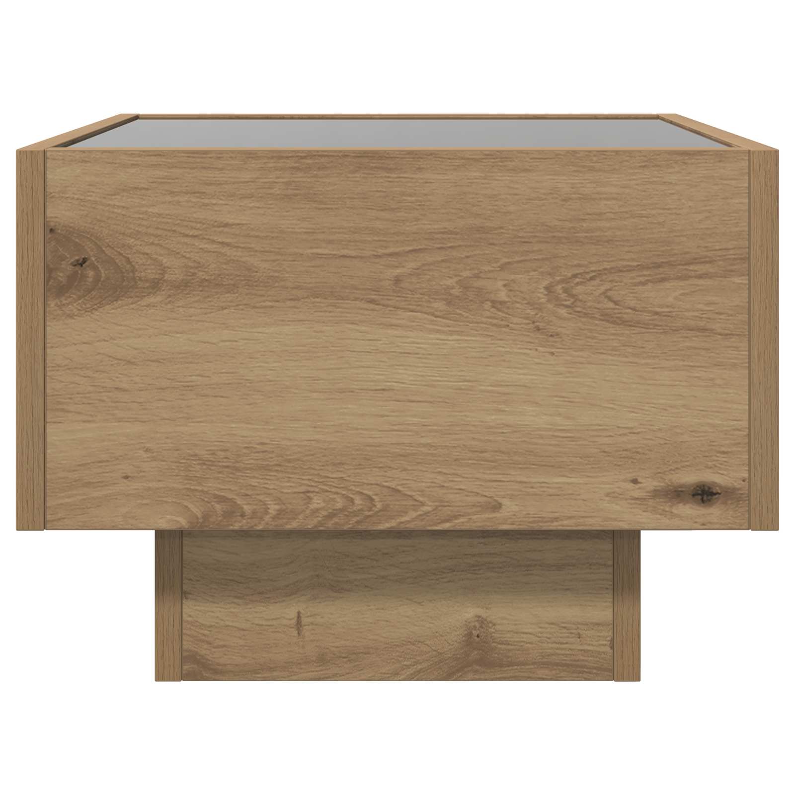 Tavolino da salotto Rovere artigianale 40 x 40 x 30 cm | homemem39