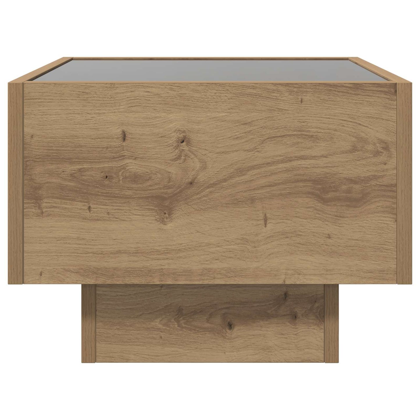 Tavolino da salotto Rovere artigianale 40 x 40 x 30 cm | homemem39