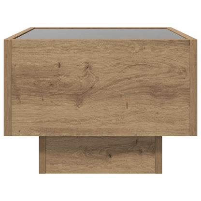 Tavolino da salotto Rovere artigianale 40 x 40 x 30 cm | homemem39
