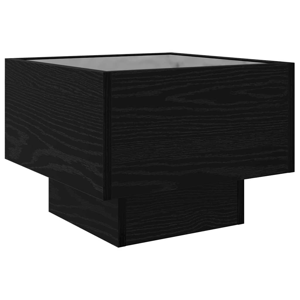 Tavolino da salotto Rovere Nero 40 x 40 x 30 cm | homemem39
