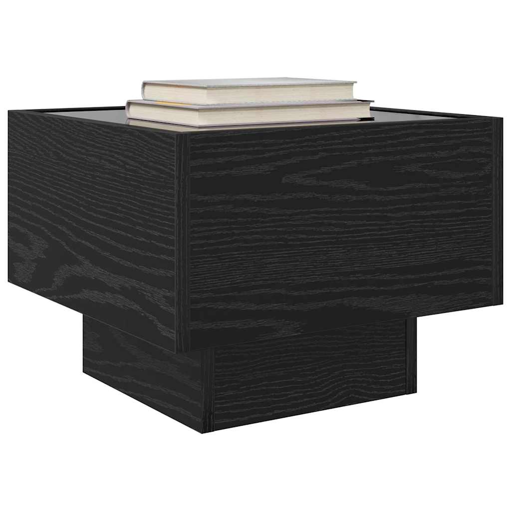 Tavolino da salotto Rovere Nero 40 x 40 x 30 cm | homemem39
