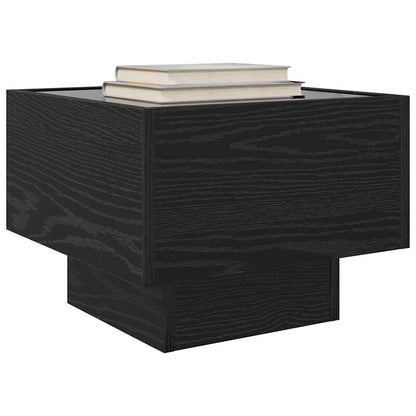 Tavolino da salotto Rovere Nero 40 x 40 x 30 cm | homemem39