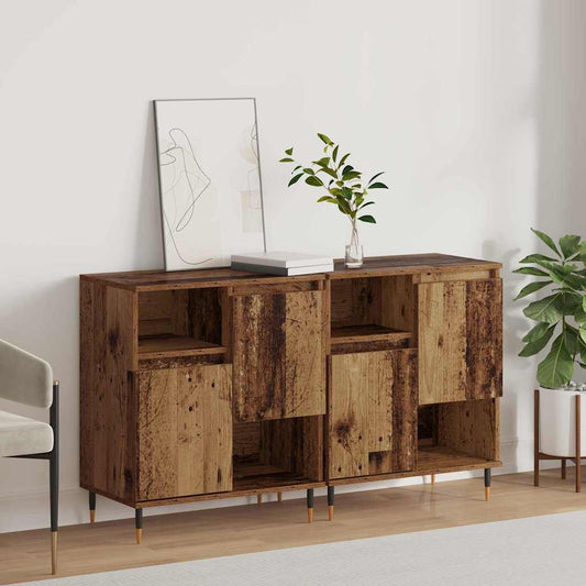 Sideboards 2 pcs Legno vecchio 120 x 35 x 70 cm - homemem39