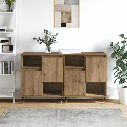 Sideboards 2 pcs rovere artigianale 120 x 35 x 70 cm - homemem39