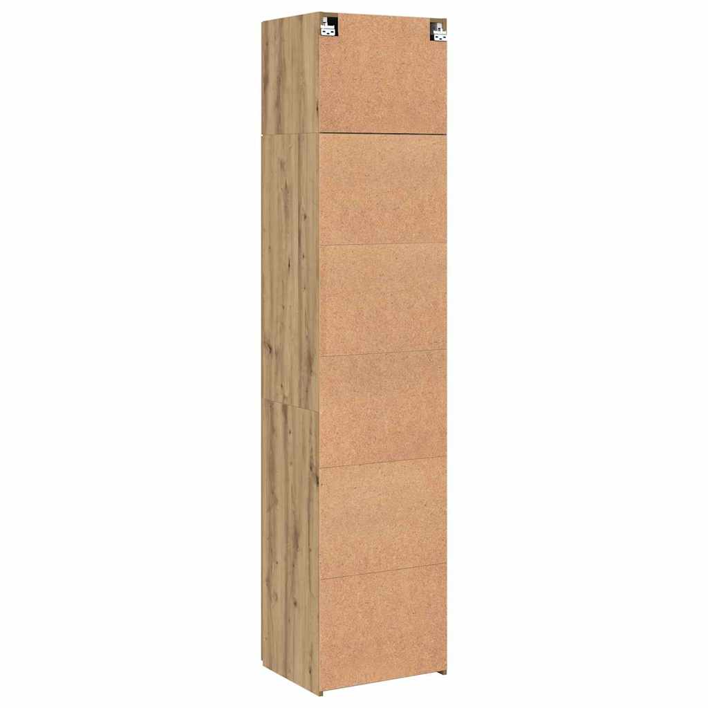 Armadio rovere artigianale 50 x 41 x 225 cm Legno multistrato