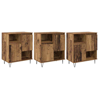 Sideboards 3 pcs Legno vecchio 180 x 35 x 70 cm - homemem39