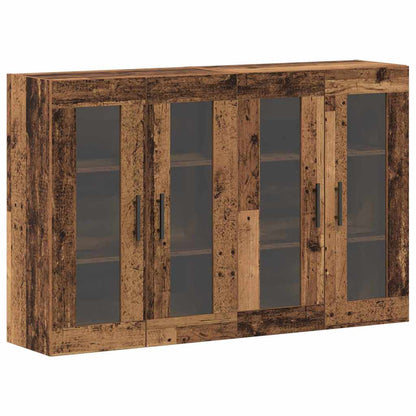 Armadi da Muro 2 pcs Legno vecchio 69,5 x 34 x 90 cm - homemem39