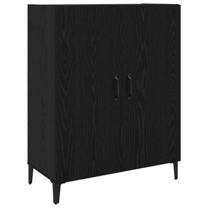Credenza 2 pcs Rovere nero 69,5 x 34 x 180 cm Legno multistrato - homemem39