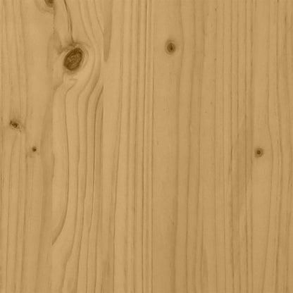 Albero di Natale in legno Marrone 60 cm Legno di pino massello | homemem39