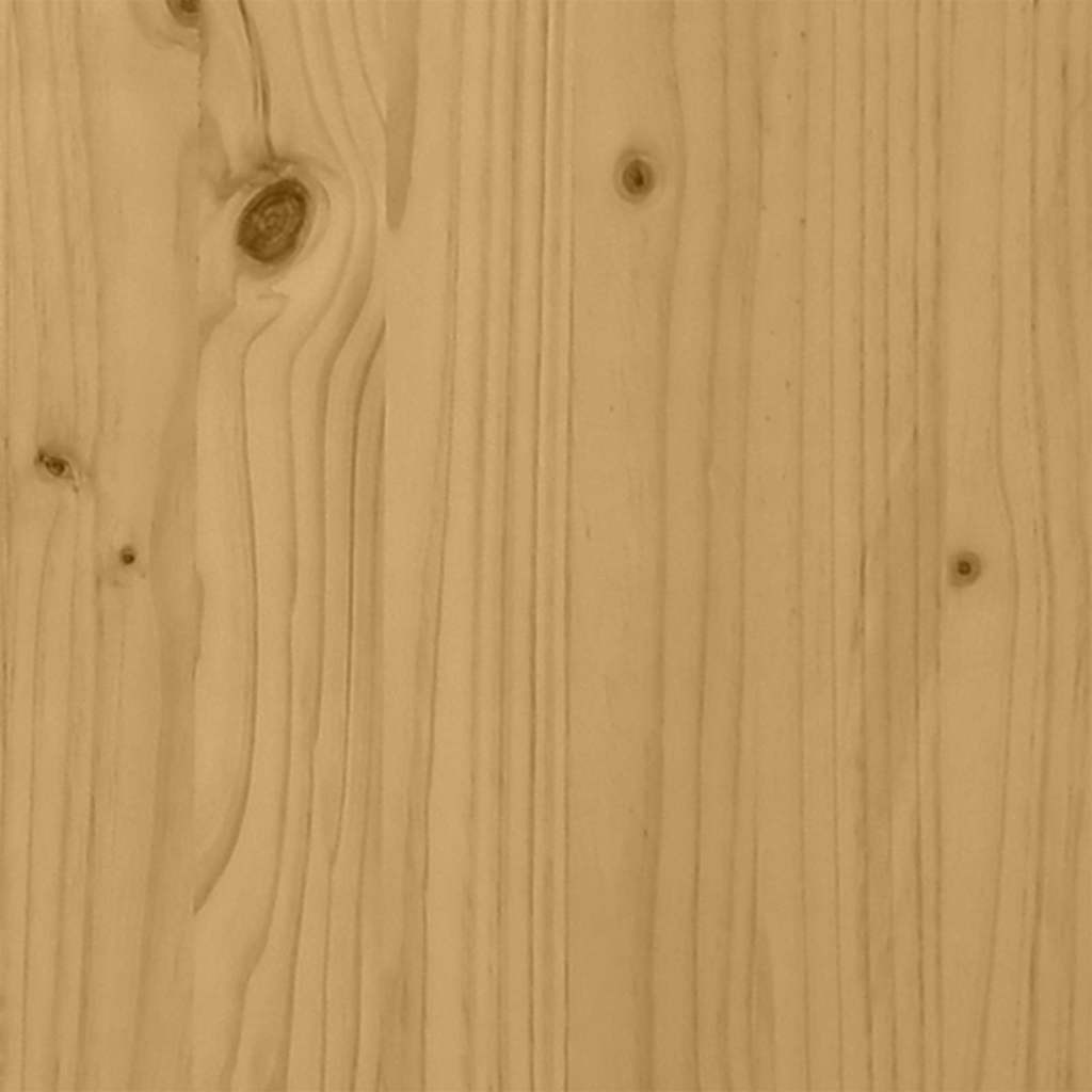 Albero di Natale in legno Marrone 90 cm Legno di pino massello | homemem39