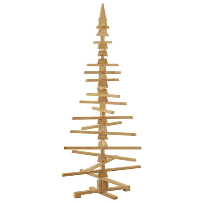 Albero di Natale in legno Marrone 180 cm Legno di pino massello