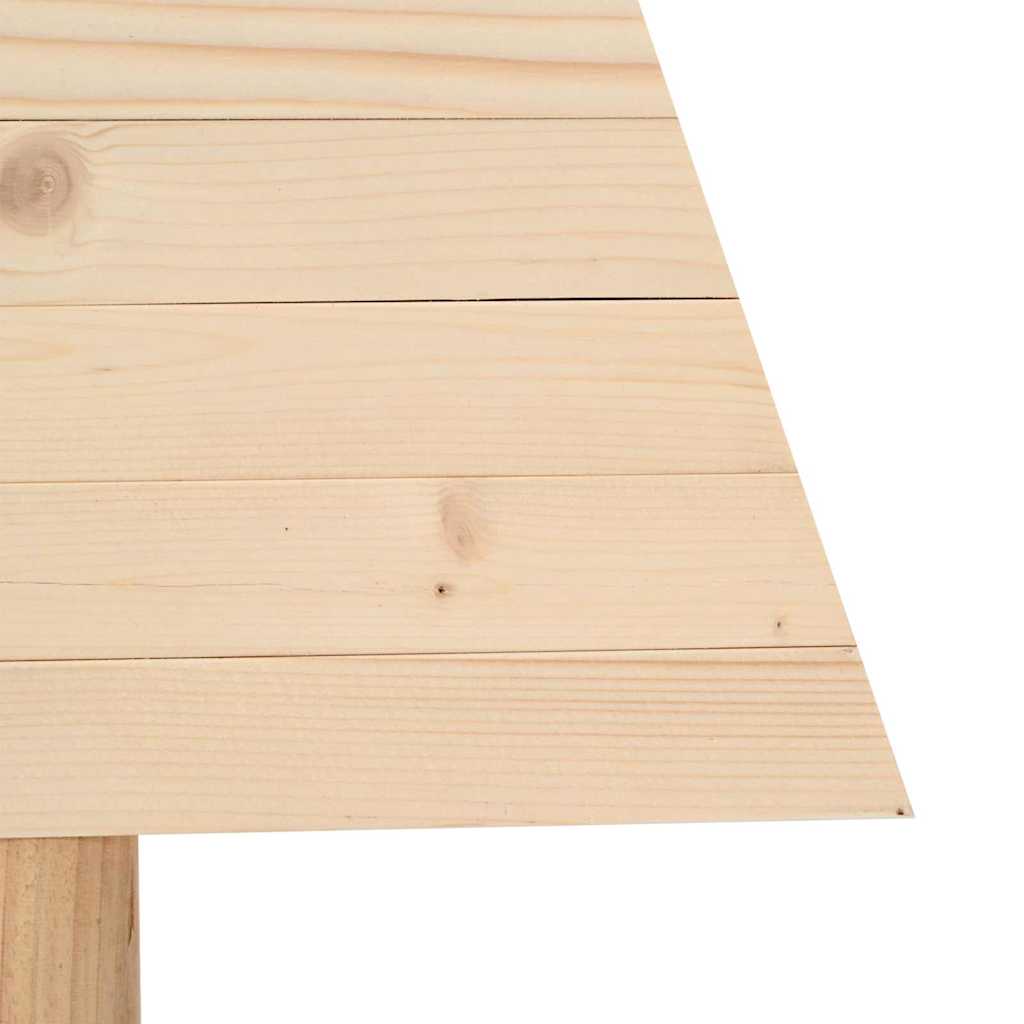 Alberi di Natale Naturale 90 cm Legno di pino massello