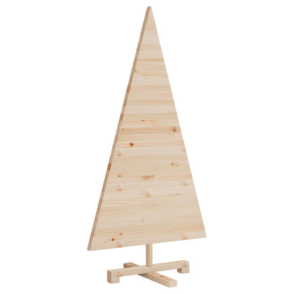 Alberi di Natale Naturale 120 cm Legno di pino massello
