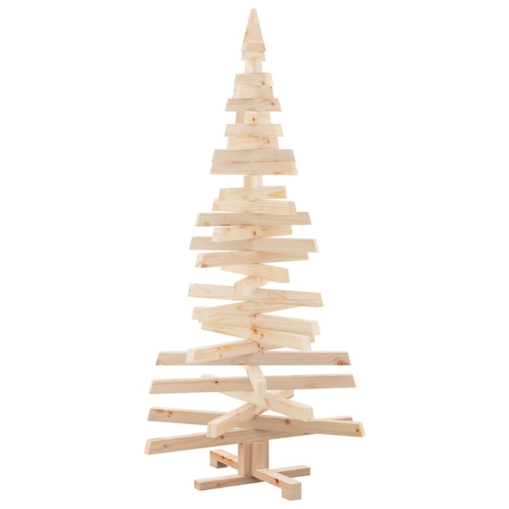 Alberi di Natale Naturale 150 cm Legno di pino massello