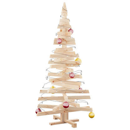 Alberi di Natale Naturale 150 cm Legno di pino massello