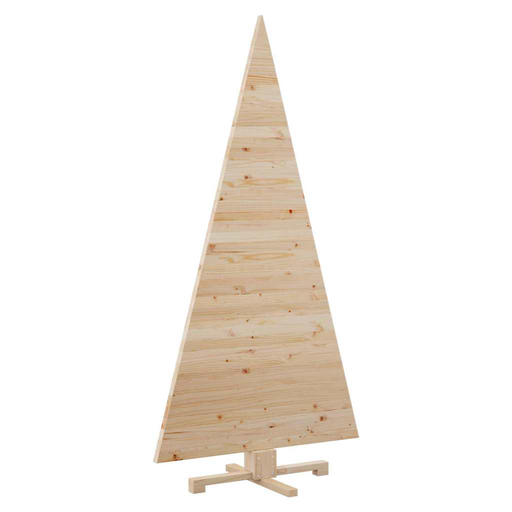Alberi di Natale Naturale 180 cm Legno di pino massello