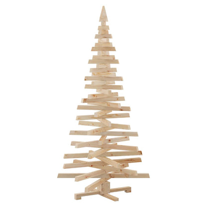 Alberi di Natale Naturale 180 cm Legno di pino massello