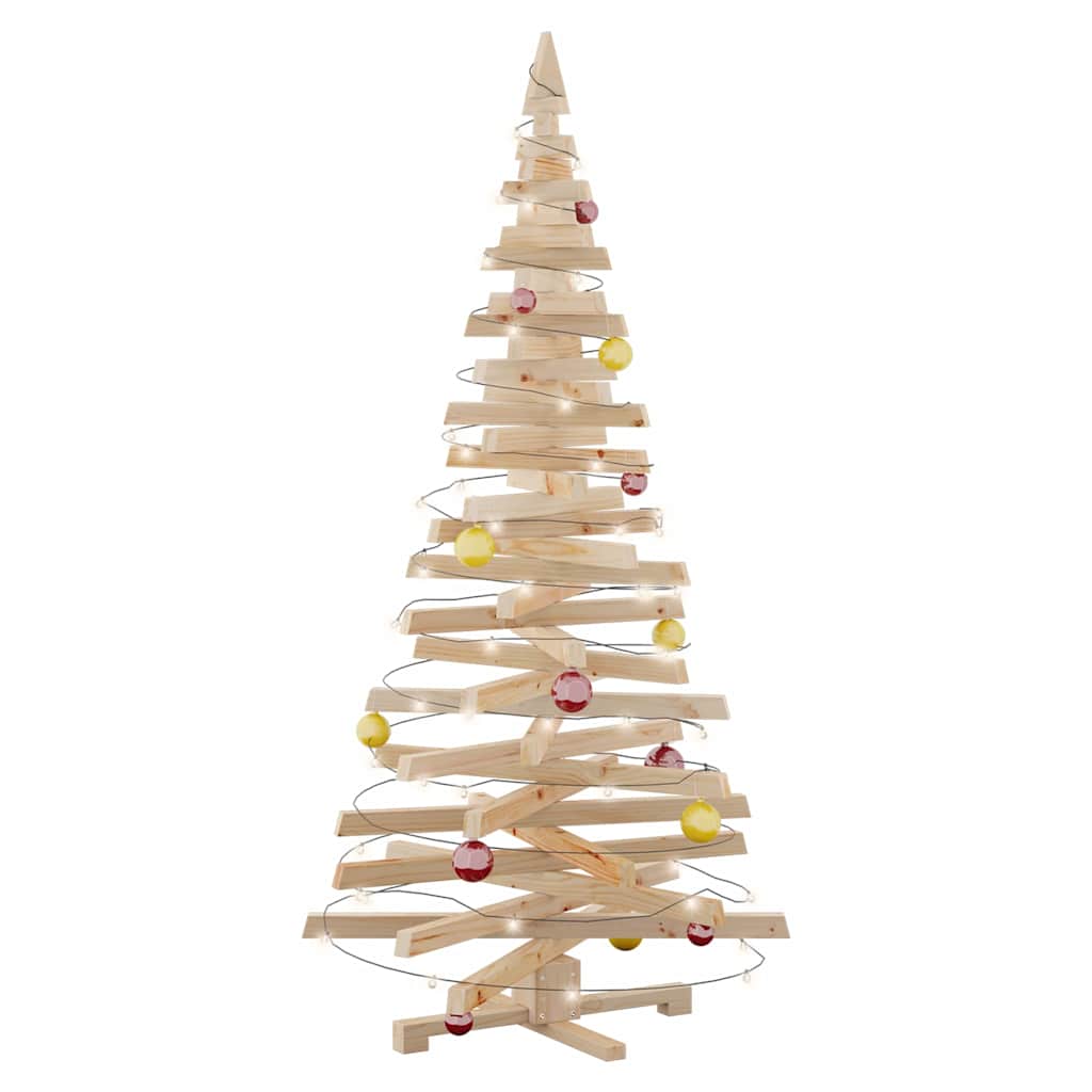 Alberi di Natale Naturale 180 cm Legno di pino massello