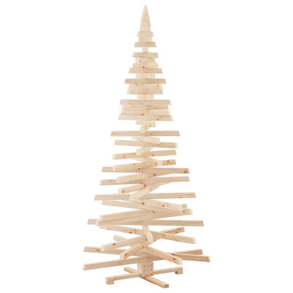 Alberi di Natale Naturale 210 cm Legno di pino massello