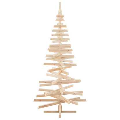 Alberi di Natale Naturale 210 cm Legno di pino massello