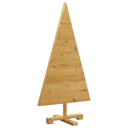 Alberi di Natale Marrone 90 cm Legno di pino massello