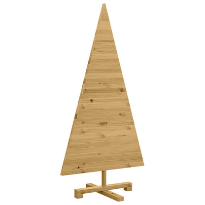 Alberi di Natale Marrone 120 cm Legno di pino massello