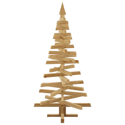 Alberi di Natale Marrone 150 cm Legno di pino massello