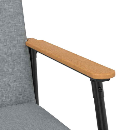 poltrona Grigio chiaro 59 x 75 x 78 cm Tessuto