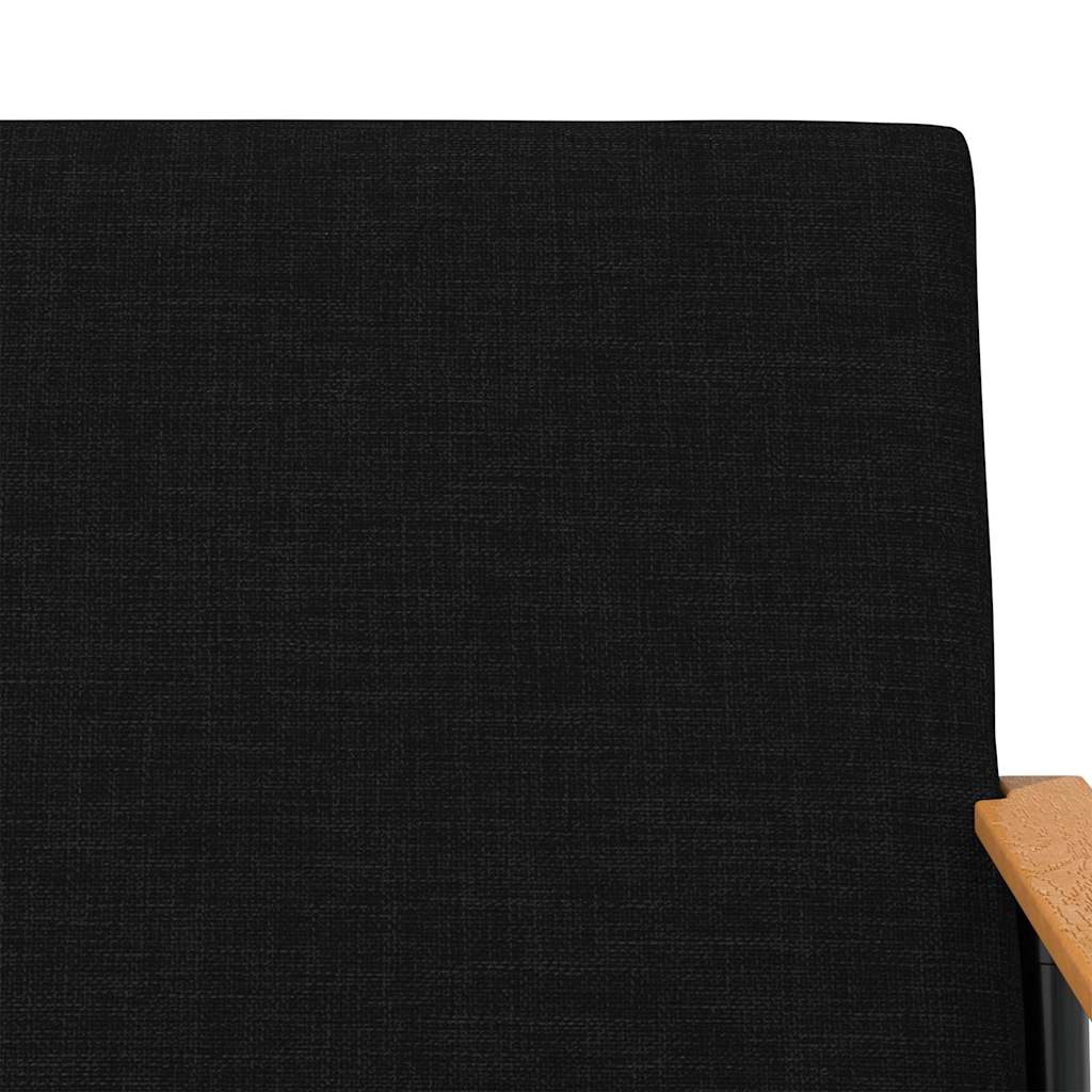 poltrona Nero 59 x 75 x 78 cm Tessuto