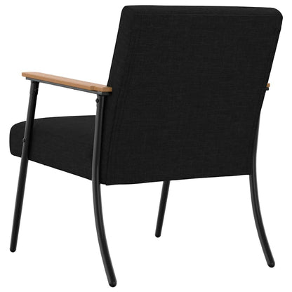 poltrona Nero 59 x 75 x 78 cm Tessuto