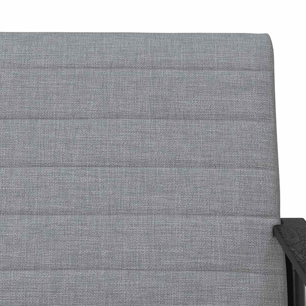 poltrona Grigio chiaro 59 x 75 x 78 cm Tessuto