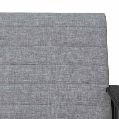 poltrona Grigio chiaro 59 x 75 x 78 cm Tessuto