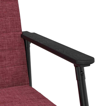 poltrona Rosso Vino 59 x 75 x 78 cm Tessuto