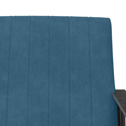 poltrona Blu 59 x 75 x 78 cm Velluto