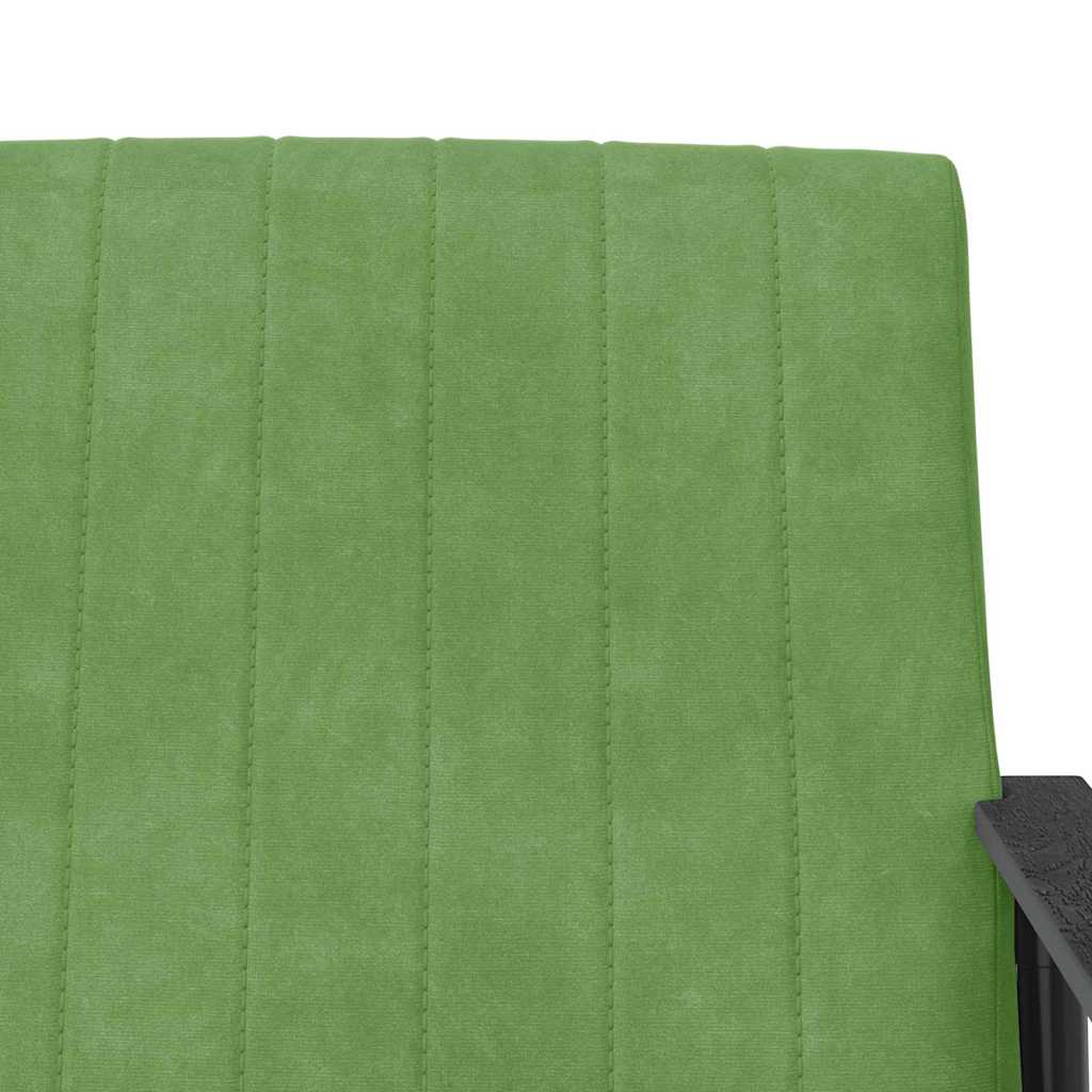 poltrona Verde chiaro 59 x 75 x 78 cm Velluto