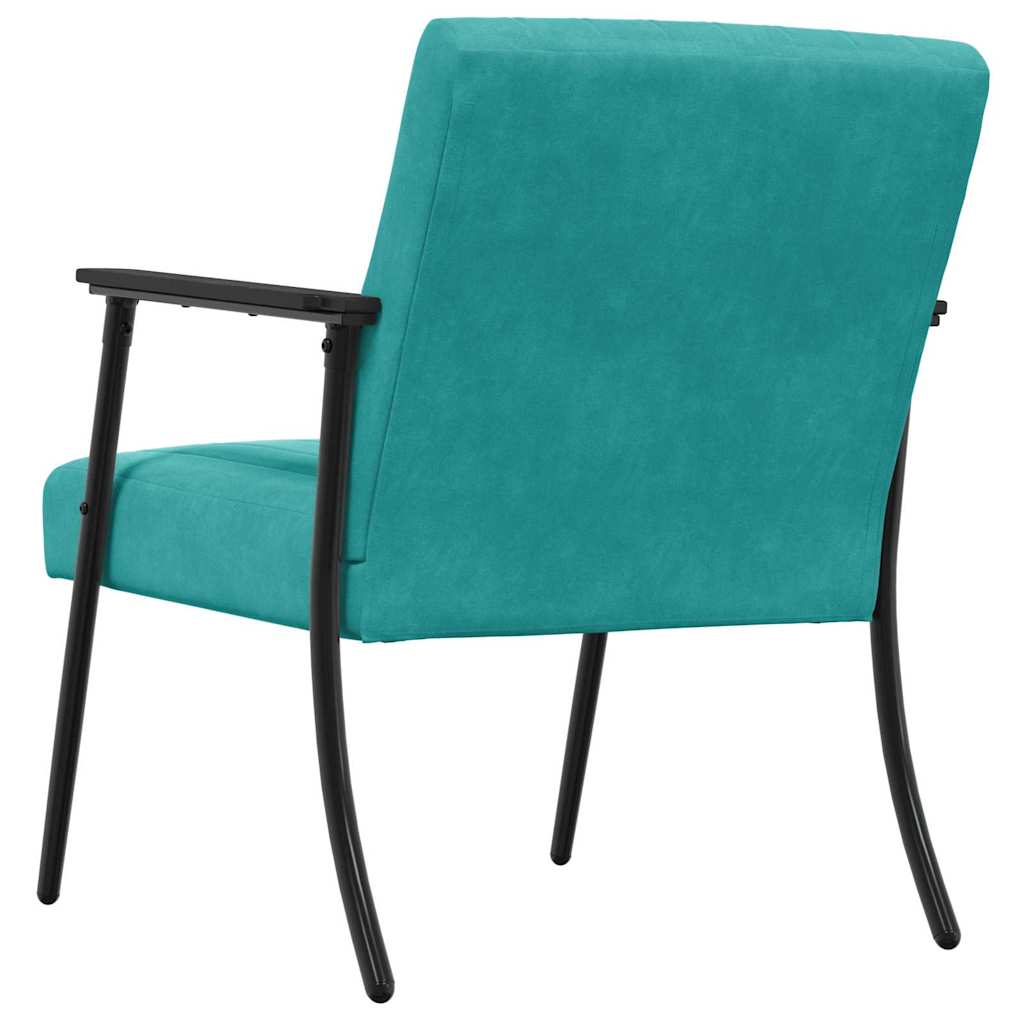 poltrona Turchese 59 x 75 x 78 cm Velluto | homemem39