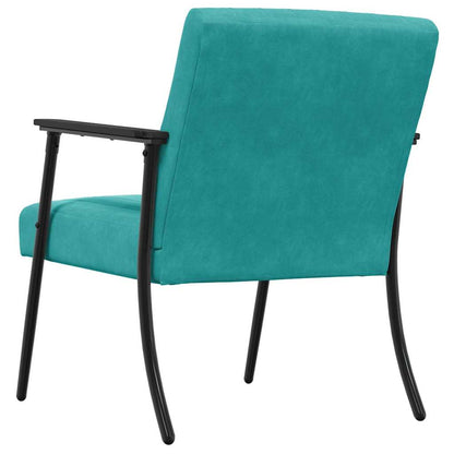 poltrona Turchese 59 x 75 x 78 cm Velluto | homemem39