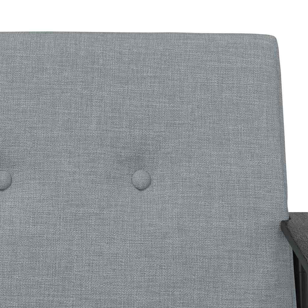 poltrona Grigio chiaro 59 x 75 x 78 cm Tessuto