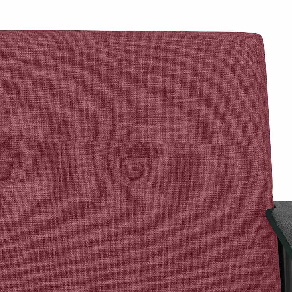 poltrona Rosso Vino 59 x 75 x 78 cm Tessuto