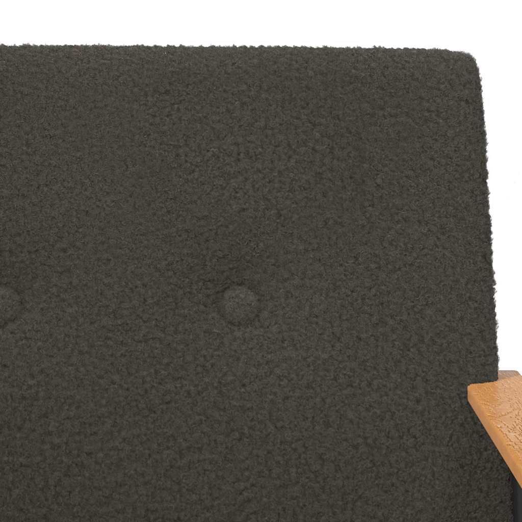 poltrona Grigio scuro 59 x 75 x 78 cm