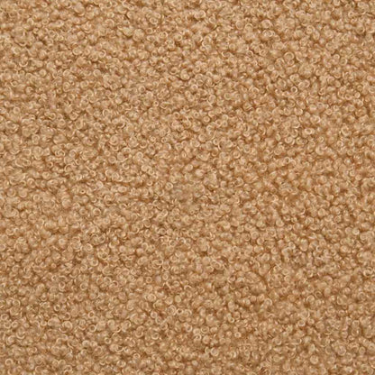 poltrona Beige 59 x 75 x 78 cm Tessuto simile alla lana ricci